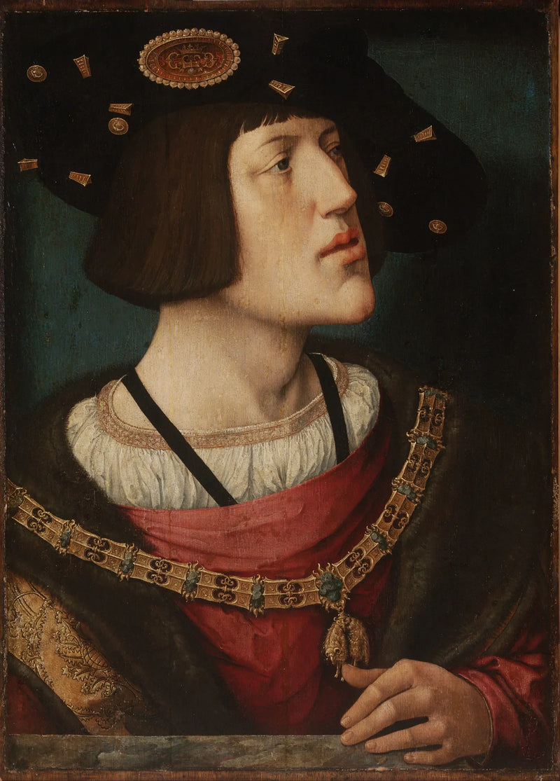 Portrait de Charles Quint, empereur du Saint-Empire romain germanique - Bernard van Orley