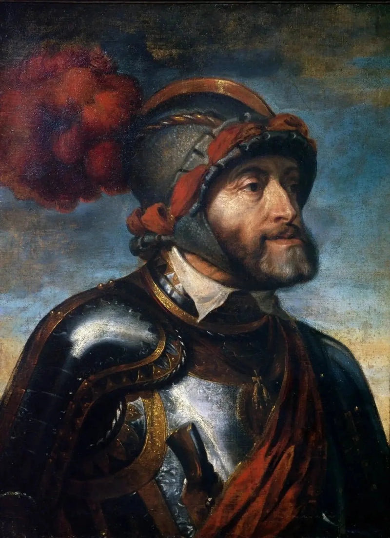 Portræt af Karl V - Peter Paul Rubens