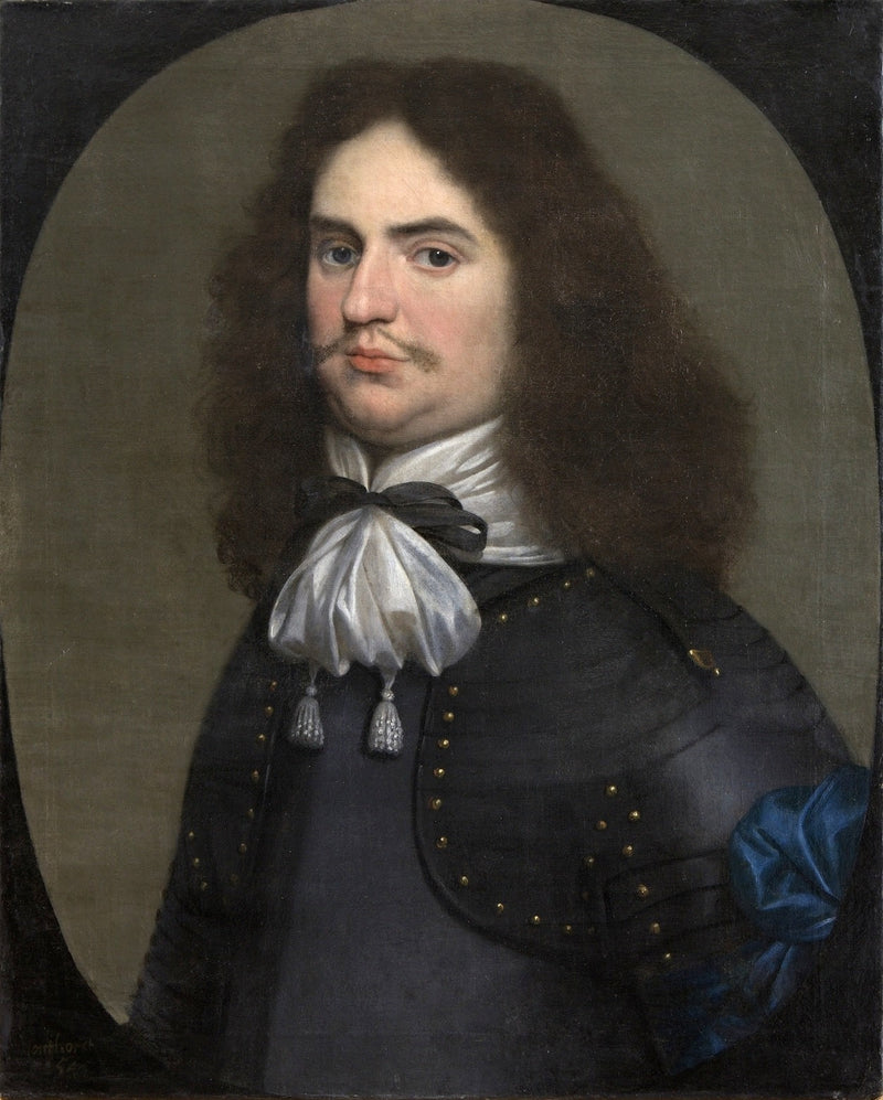 Portræt af Christoph Delphicus zu Dohna (1628-1688). - Gerrit van Honthorst