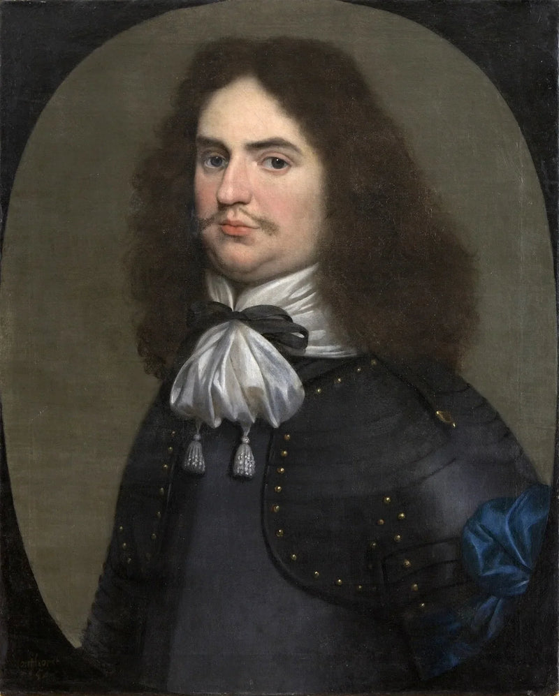 Portræt af Christoph Delphicus zu Dohna (1628-1688). - Gerrit van Honthorst