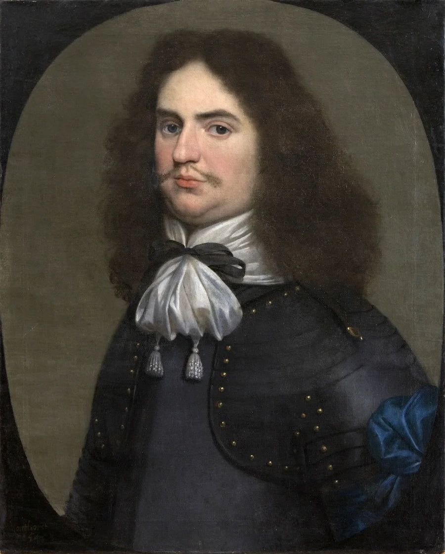 Portræt af Christoph Delphicus zu Dohna (1628-1688). - Gerrit van Honthorst