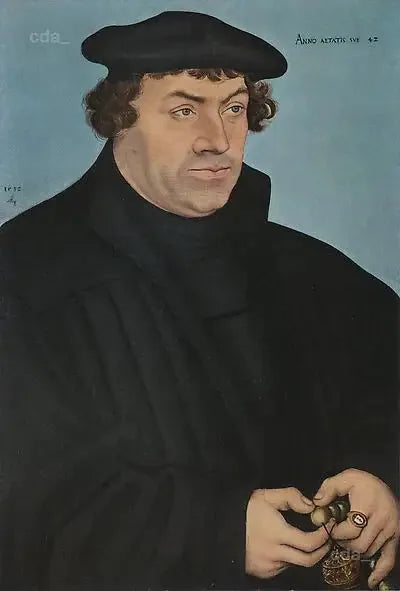 Portræt af Christoph Ering - Lucas Cranach den Ældre