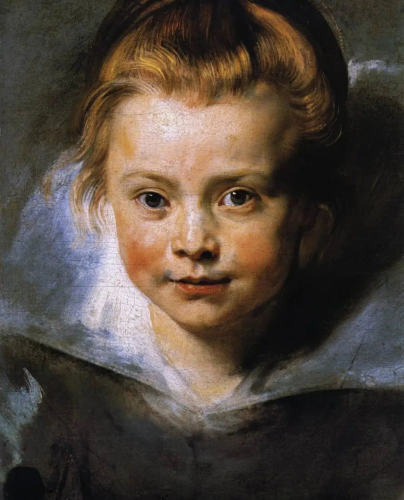 Portrait af Clara Serena Rubens, kunstnerens datter