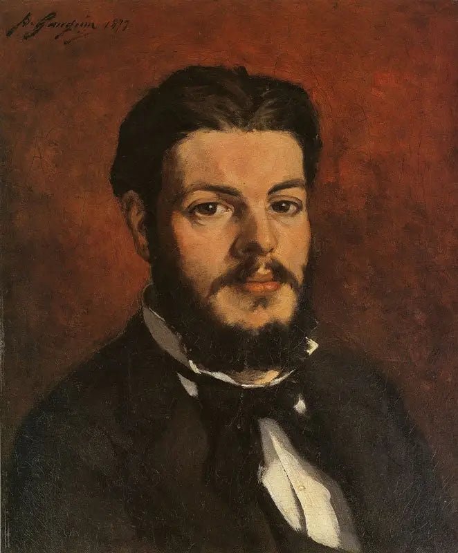Portræt af Claude-Antoine-Charles Favre - Paul Gauguin