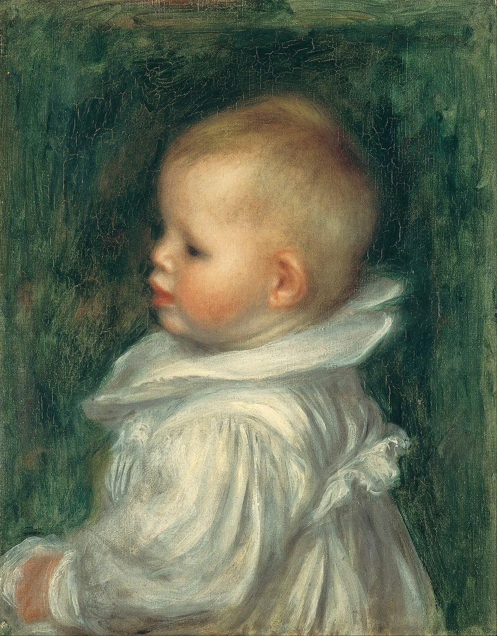 Portrait de Claude Renoir - Pierre-Auguste Renoir image 1 copie peinte à la main à l’huile