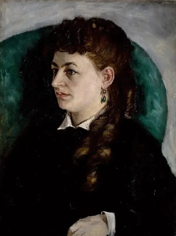 Portræt af Clémence Tréhot, kaldet fru Jules Le Cœur - Pierre-Auguste Renoir