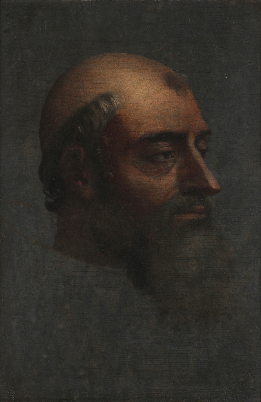 Portræt af Clemens VII med skæg - Sebastiano del Piombo