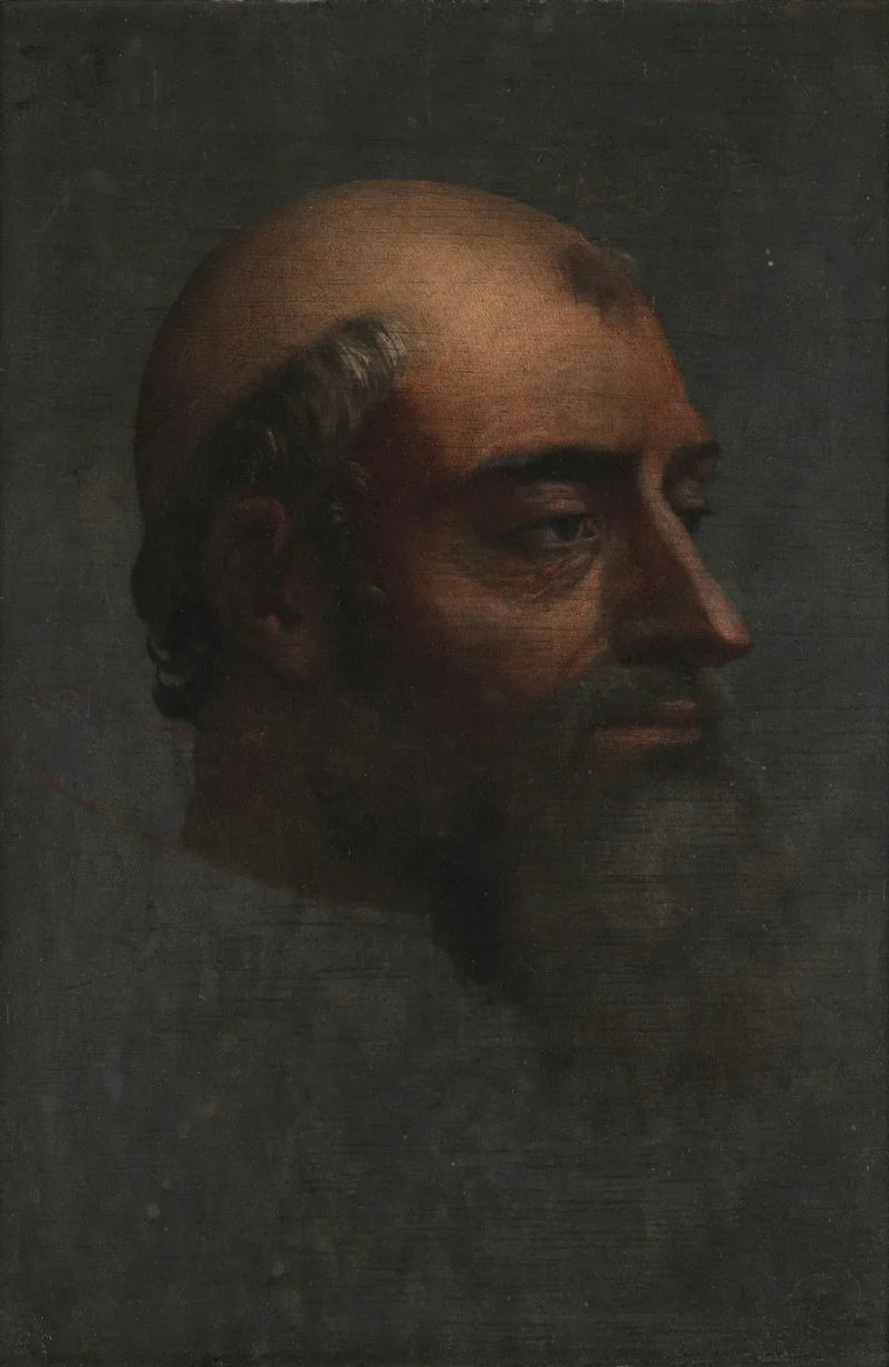 Portræt af Clemens VII med skæg - Sebastiano del Piombo