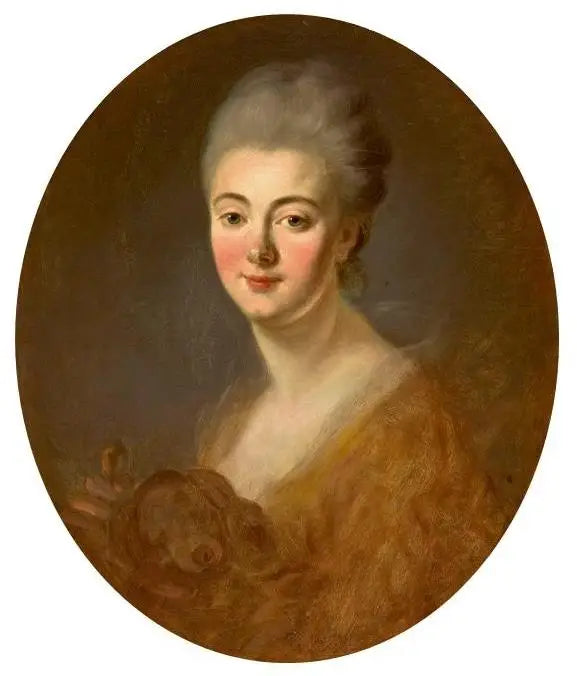 Portrait de Constance de Lowendal comtesse Turpin de Crissé - Jean-Honoré Fragonard - Alpha Reproduction