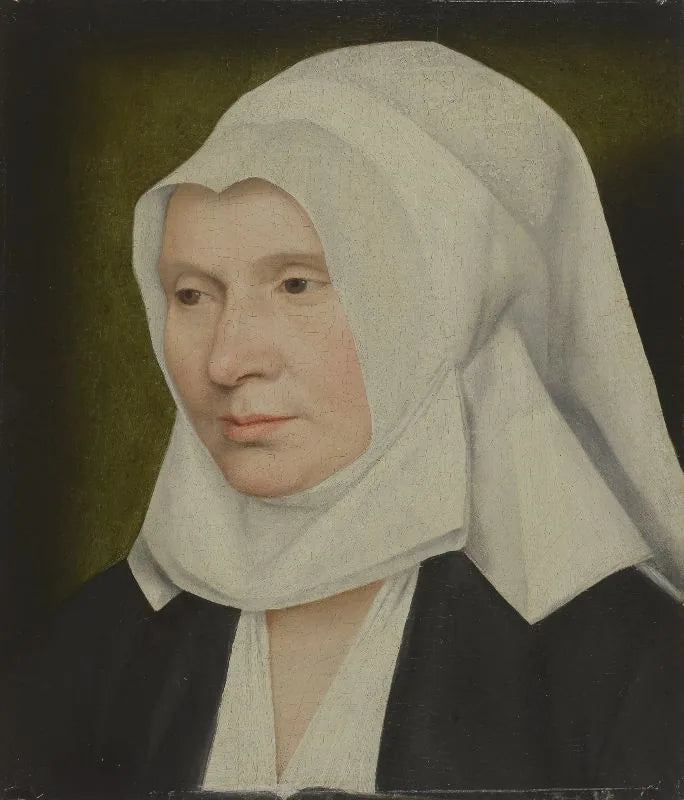 Portræt af Cornelia Sandrien, hustru til Petrus Aegidius (1486-1533) - Quentin Metsys