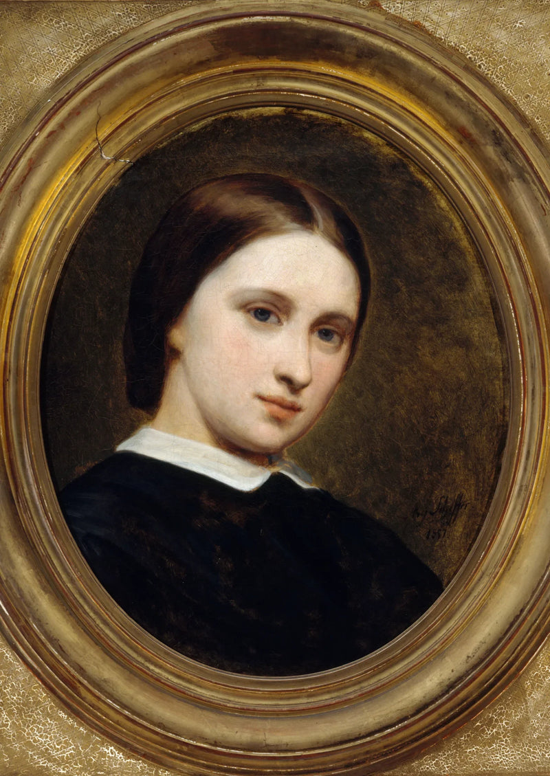 Portræt af Cornélie Renan-Scheffer - Ary Scheffer