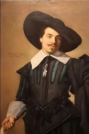 Portrait af Cornelis Coning - Frans Hals