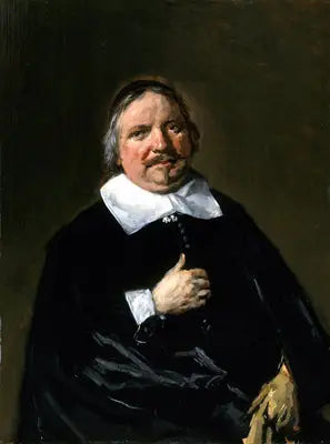Portrait af Cornelis Guldewagen (1599-1663) - Frans Hals