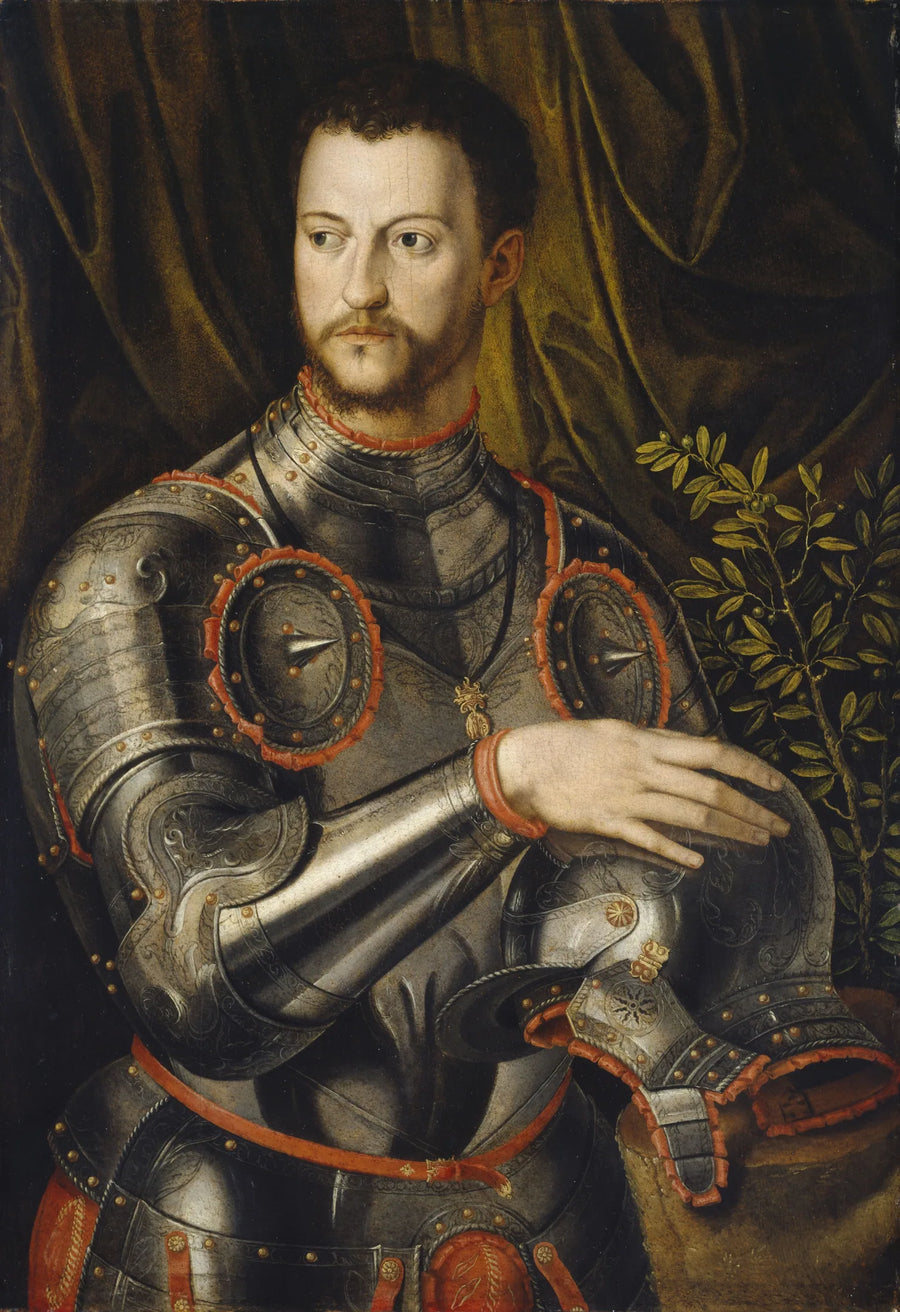 Portræt af Cosme I af Medici, storhertug af Toscana - Bronzino
