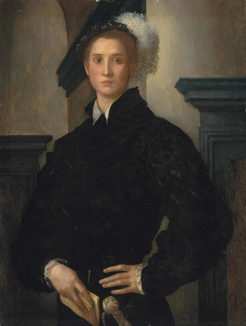 Portræt af Cosme I af Medici - Pontormo