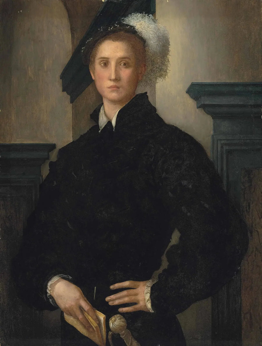 Portræt af Cosme I af Medici - Pontormo