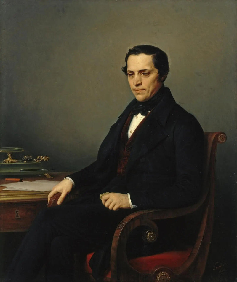 Portrait af D.E. Benardaki - Charles de Steuben