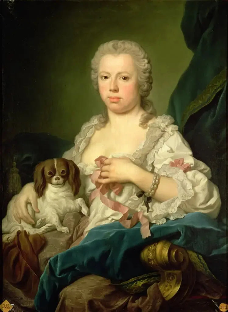 Portræt af dame Anne Clifford, grevinde Mahony - Pierre Subleyras