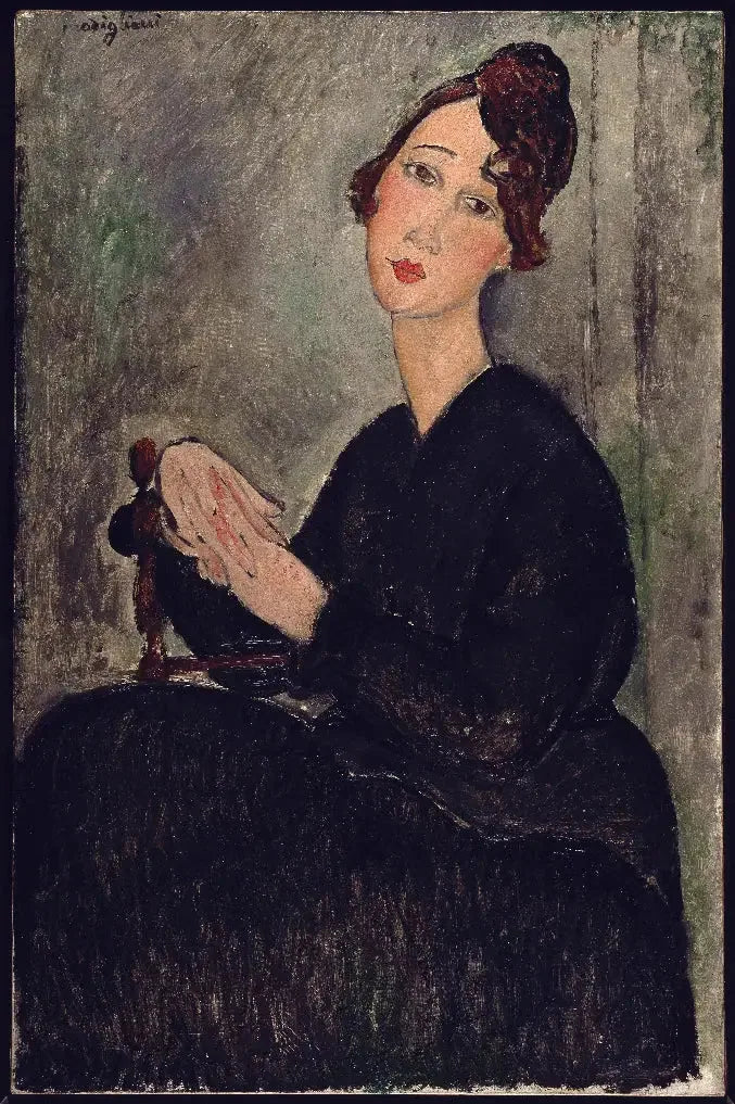 Portræt af Dédie - Amedeo Modigliani