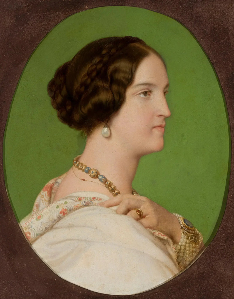 Portræt af Delfina Potocka (1807-1877) - Paul Delaroche