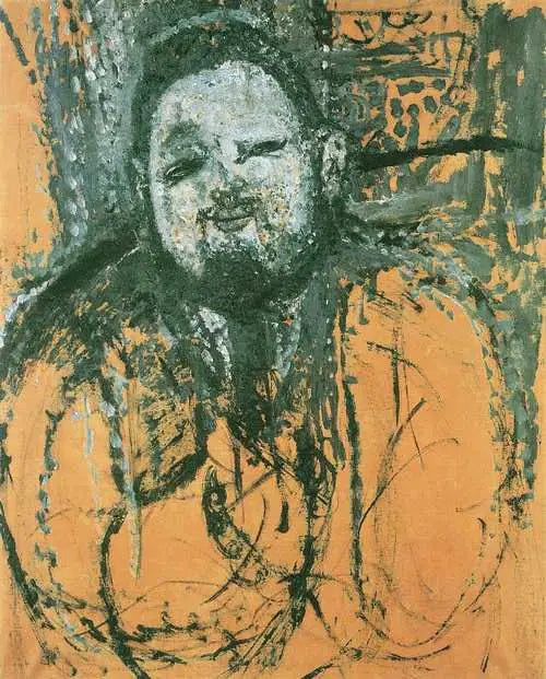 Portræt af Diego Rivera - Amedeo Modigliani