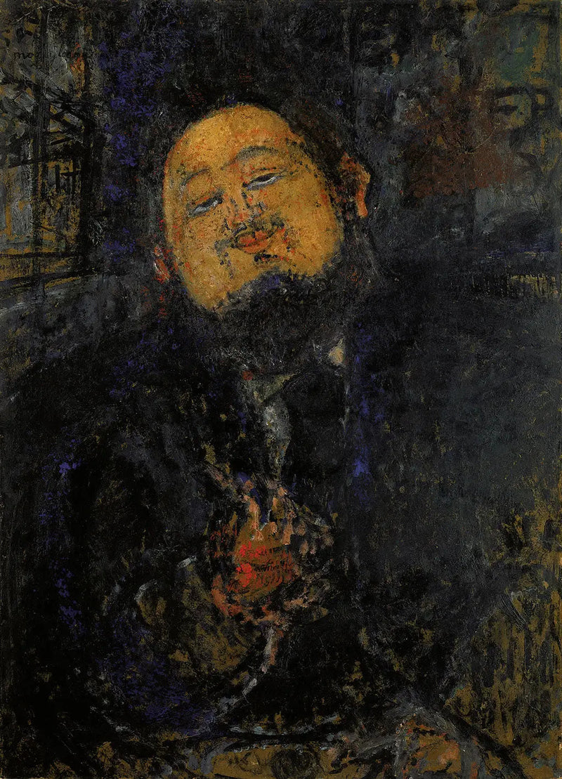 Portræt af Diego Rivera - Amedeo Modigliani