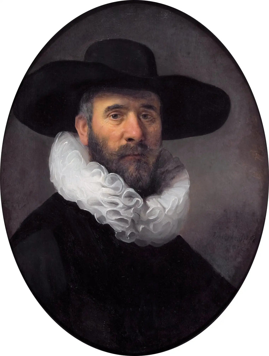 Portræt af Dirck Jansz.Pesser - Rembrandt