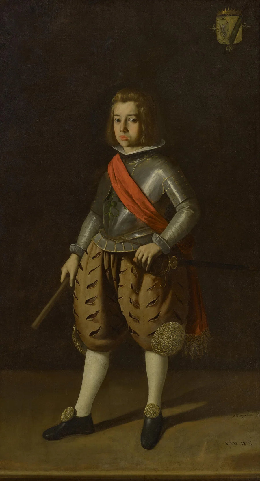 Portræt af Don Alonso Verdugo de Albornoz - Francisco de Zurbarán