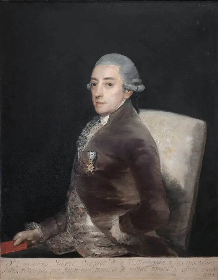 Portræt af Don Bernardo Iriarte - Francisco de Goya