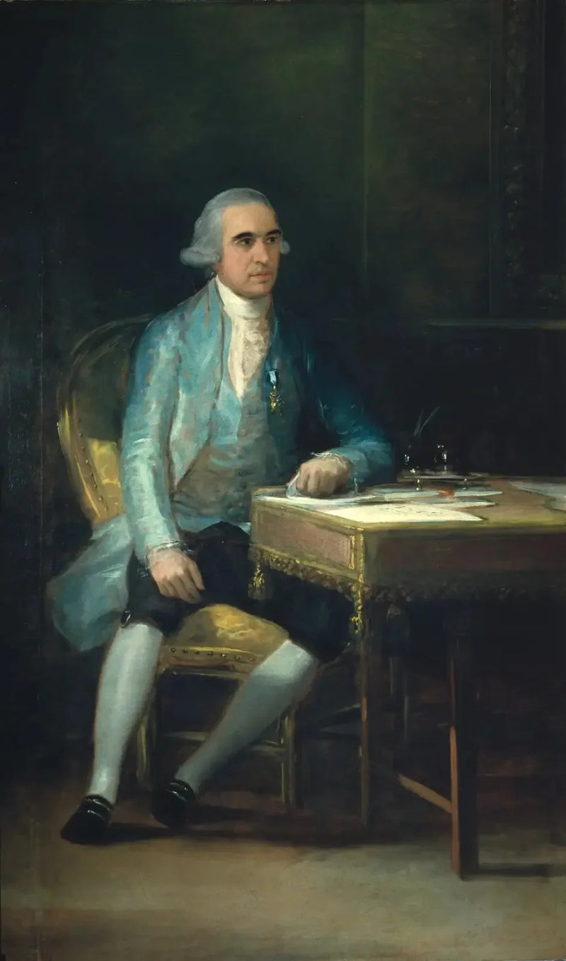 Portræt af Don Francisco de Saavedra - Francisco de Goya
