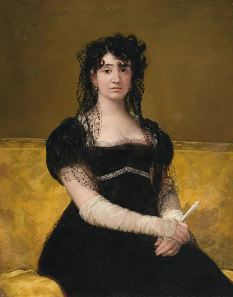 portræt af Doña Antonia Zárate - Francisco de Goya