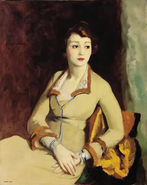 Portræt af Fay Bainter - Robert Henri
