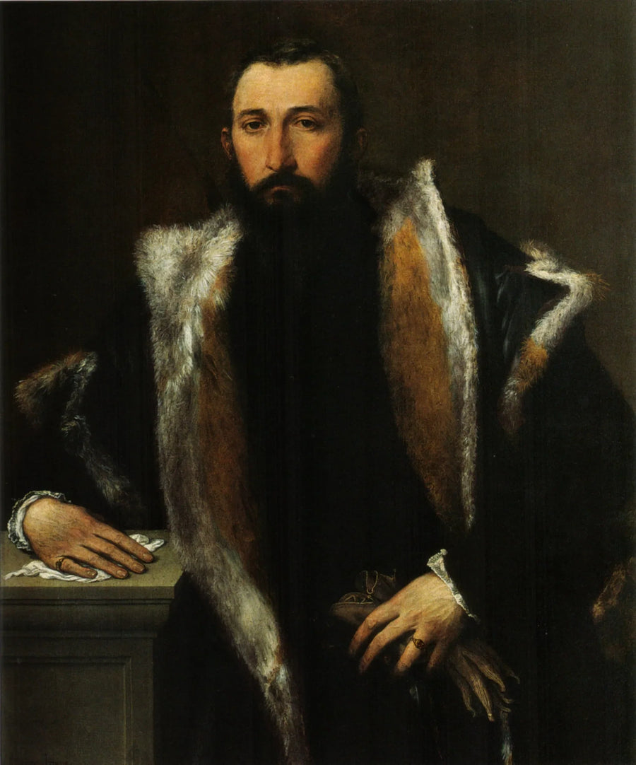 Portræt af Febo da Brescia - Lorenzo Lotto