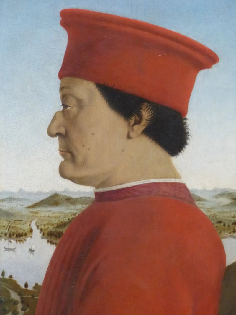 Portræt af Federico da Montefeltro - Piero della Francesca