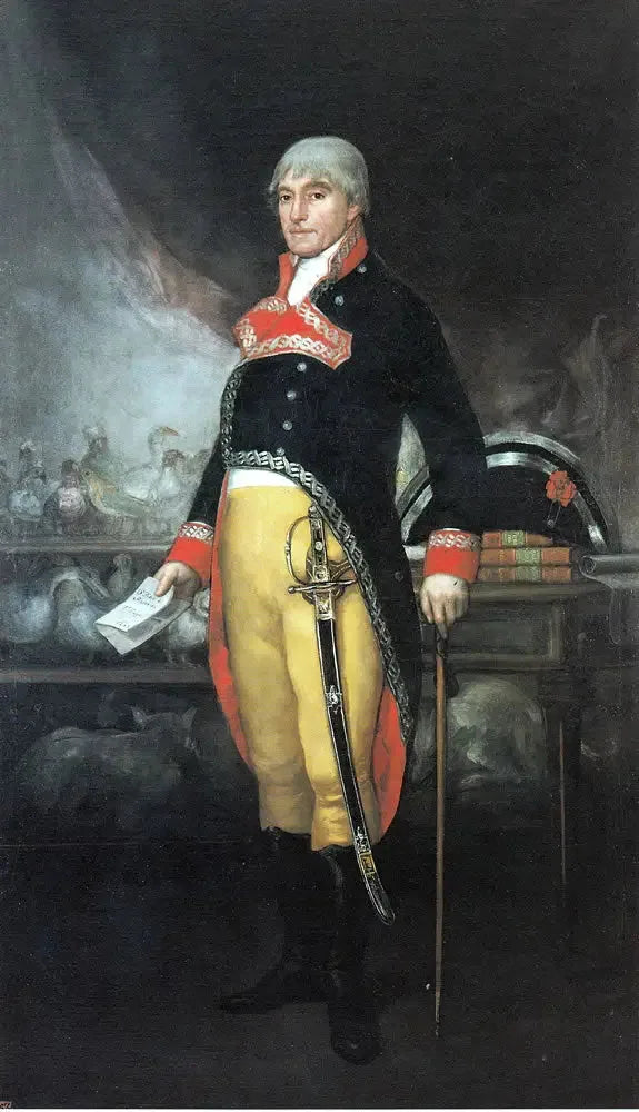 Portræt af Félix de Azara - Francisco de Goya