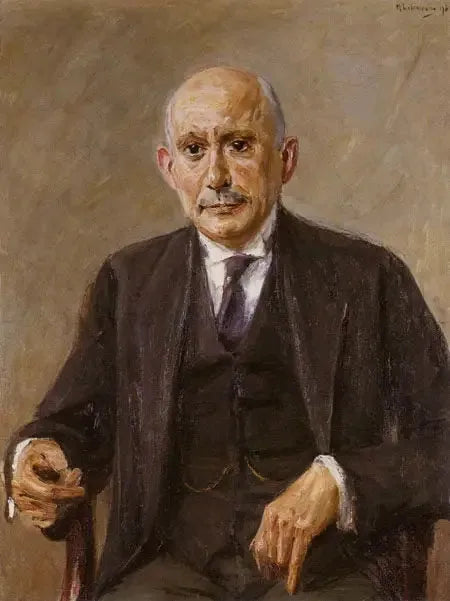Portrait af Félix Benjamin - Max Liebermann