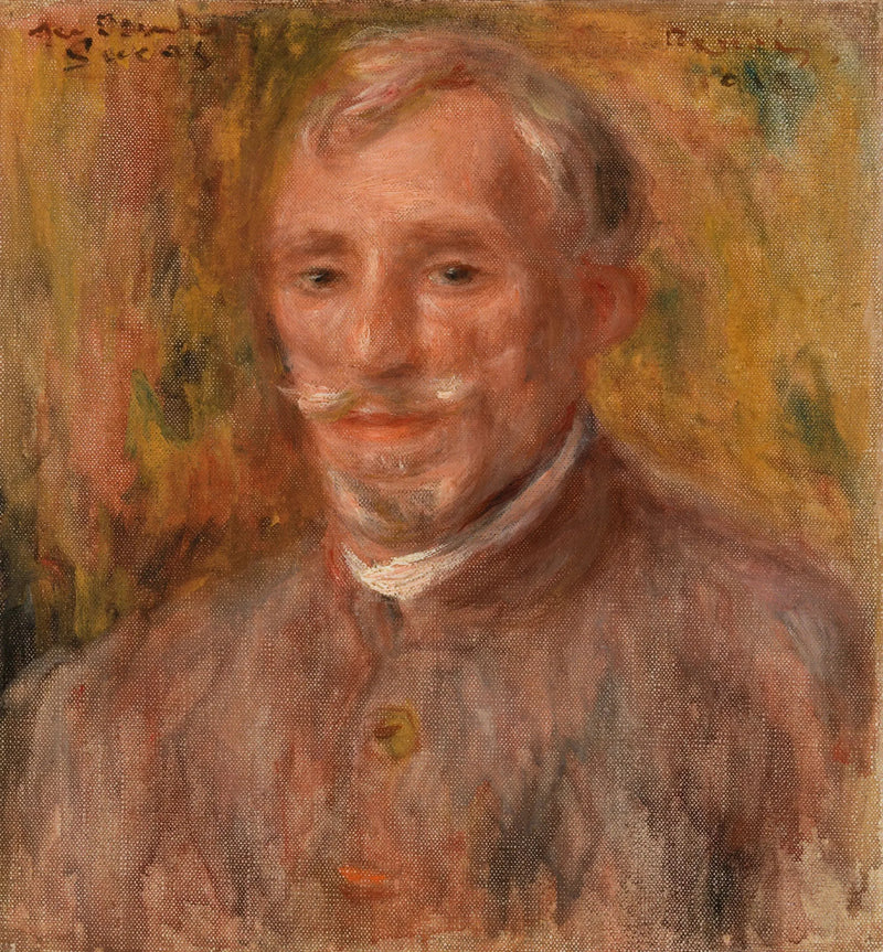 Portræt af Félix Hippolyte-Lucas - Pierre-Auguste Renoir