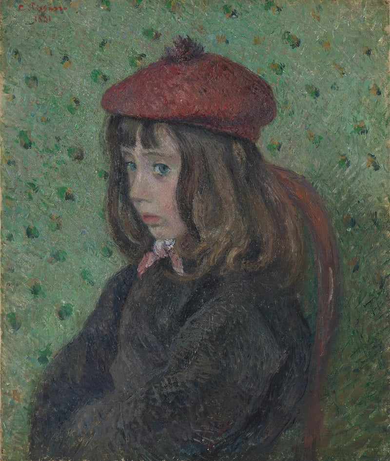 Portræt af Félix Pissarro - Camille Pissarro