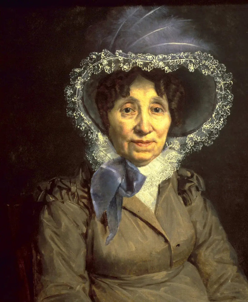 Portræt af gammel kvinde - Jacques-Louis David
