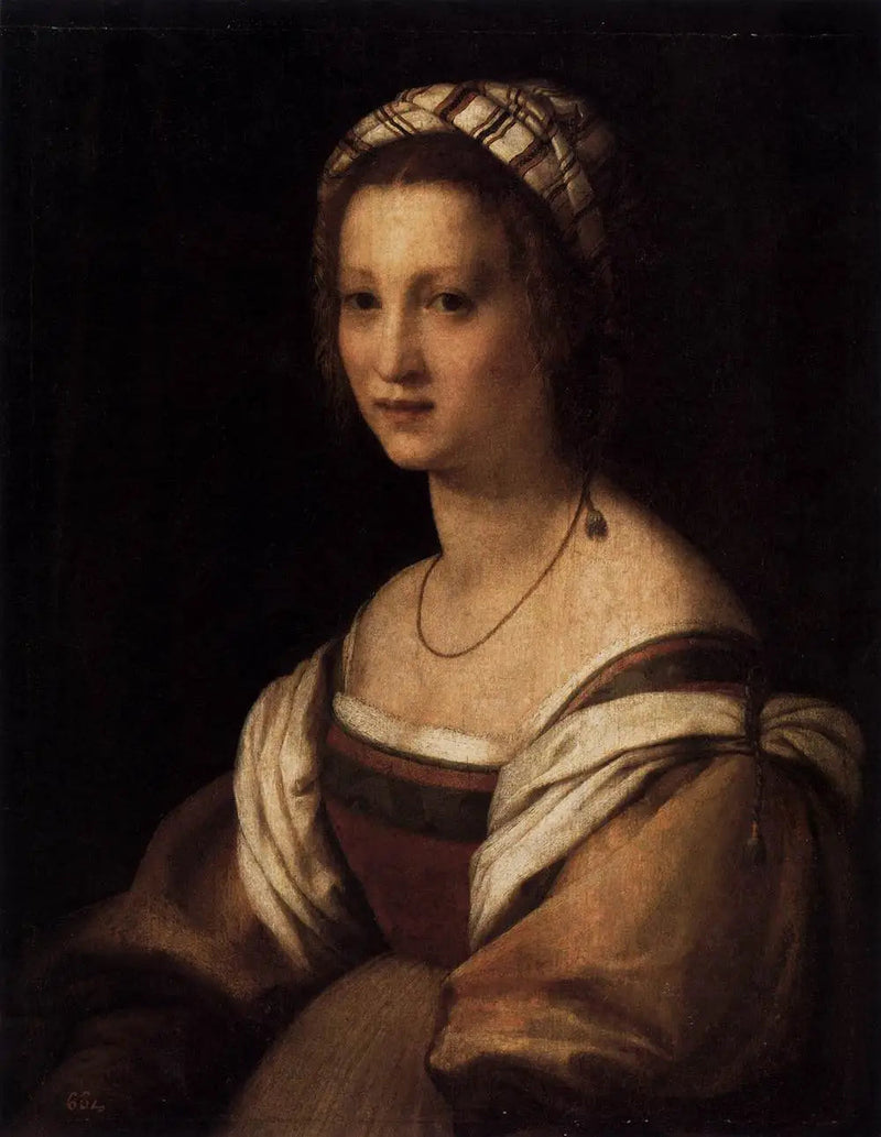 Portræt af kvinde - Andrea del Sarto