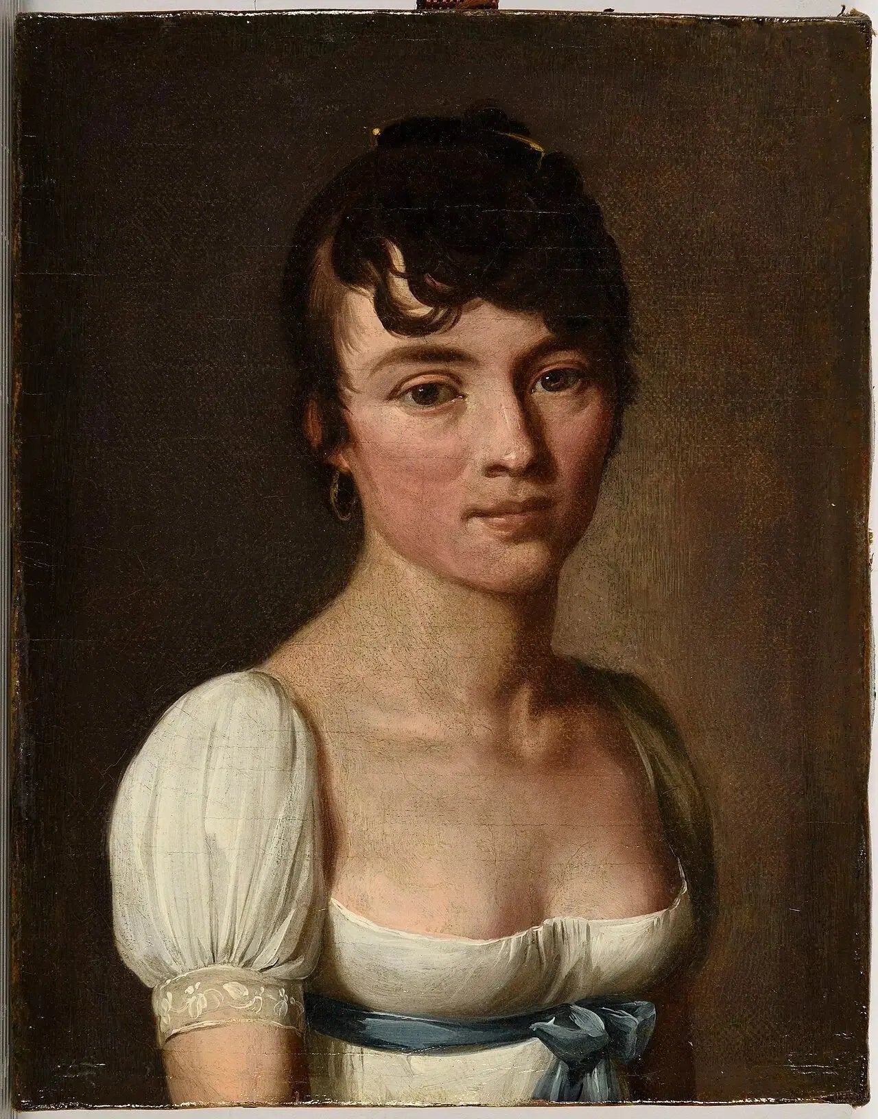 Portrait de femme anonyme - Louis-Léopold Boilly image 1 copie peinte à la main à l’huile