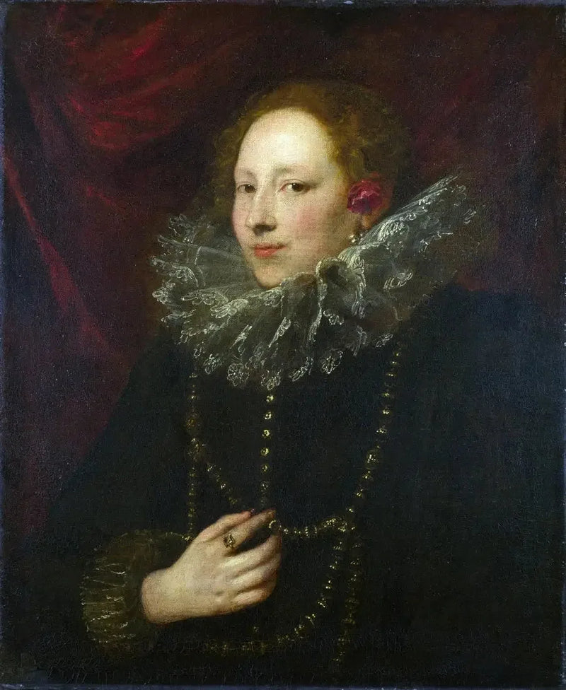 Portræt af kvinde - Antoine van Dyck