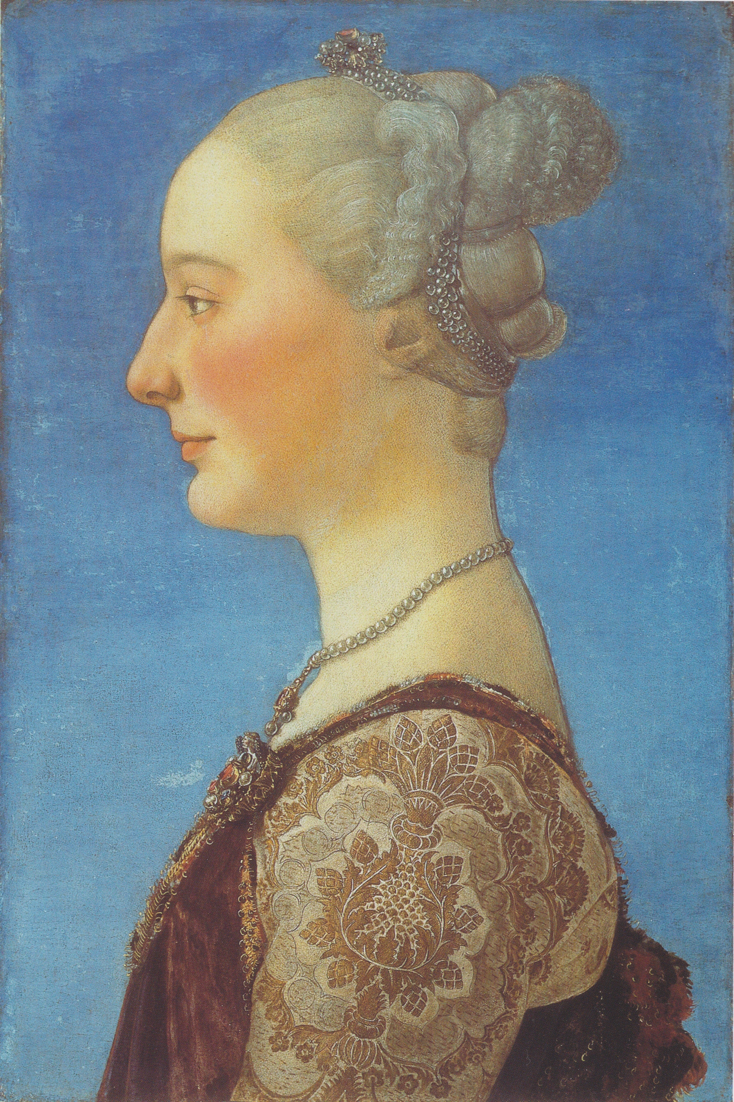 Portrait de femme - Antonio Pollaiuolo - Alpha Reproduction