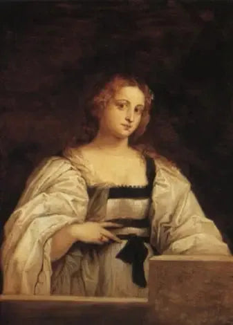 Portræt af kvinde - David Teniers den Yngre