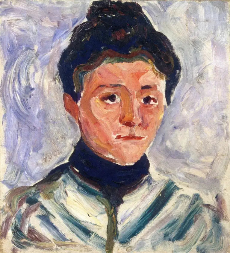 Portræt af kvinde - Edvard Munch