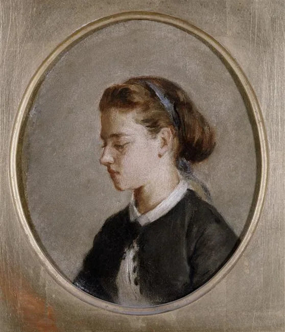 Kvindeportræt - Eva Gonzalès