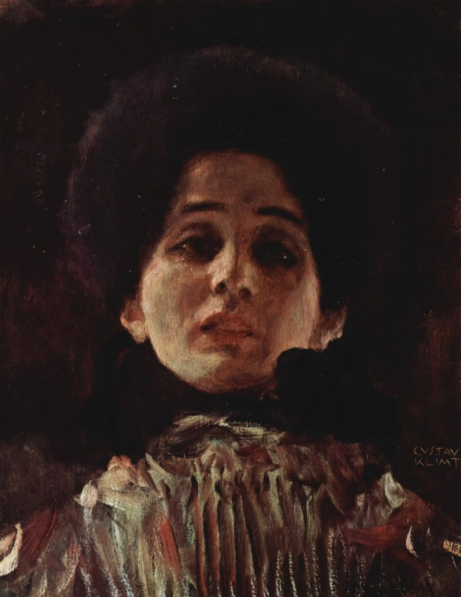 Portræt af kvinde - Gustav Klimt