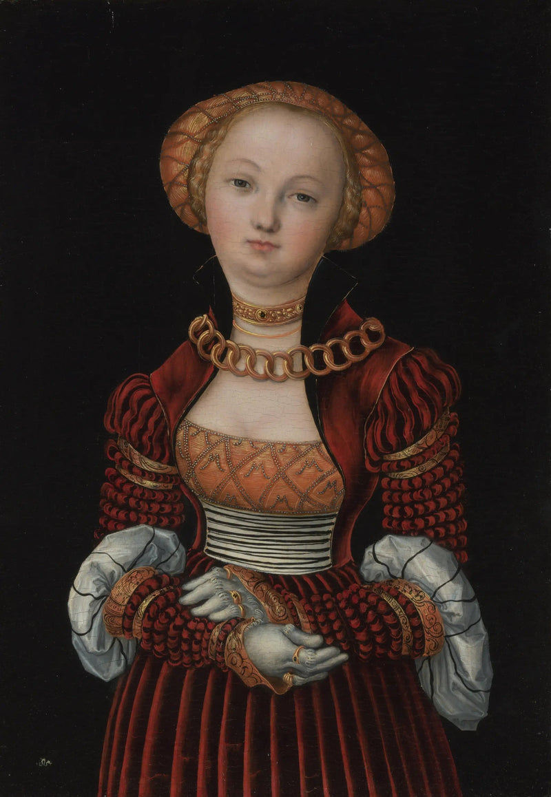 Kvindeportræt - Lucas Cranach den Ældre