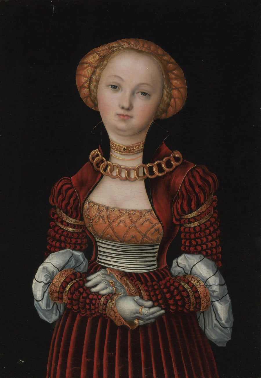 Kvindeportræt - Lucas Cranach den Ældre