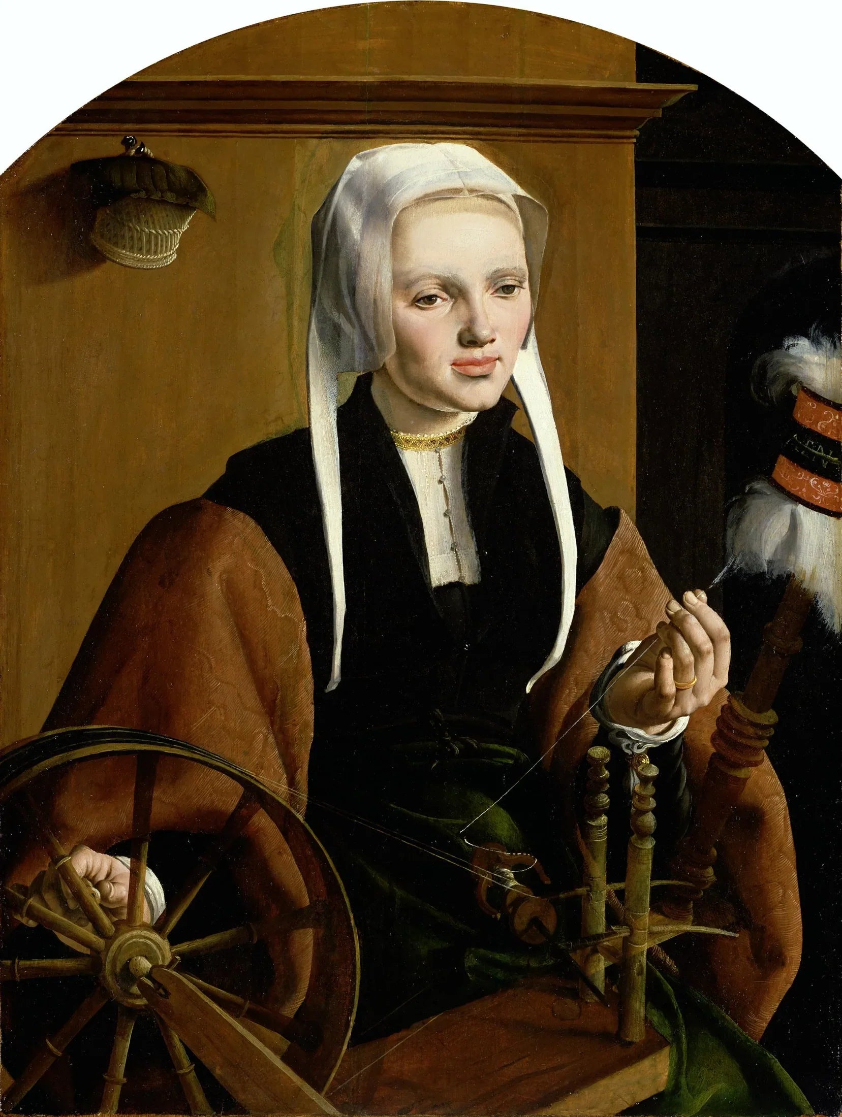 Portrait de femme - Maarten van Heemskerck image 1 reproduction d’œuvre d’art à l’huile